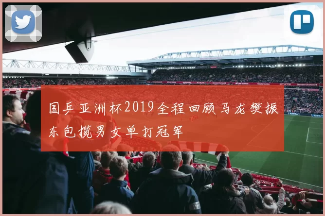 国乒亚洲杯2019全程回顾马龙樊振东包揽男女单打冠军